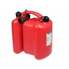 Kanister dwukomorowy na paliwo / olej, 6 + 3L