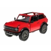 Model 1:34, 2022 Ford Bronco Open Top, czerwony (A11767C)