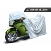 Pokrowiec na motocykl "L" 220x95x110 cm, 3-warstwy, odblaski