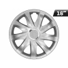 Kołpaki DRIFT silver laquered + ring, 16", 4 szt.