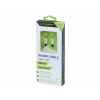 Kabel audio 300 cm, w oplocie z mikrofibry, jack > jack (AUX 3.5mm)