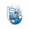 Żarówki PHILIPS H1 12V 55W P14,5s + W5W 12V 5W W21x9,5d WhiteVision ultra