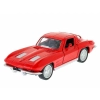 Model 1:32, RMZ 1963 Chevrolet Corvette Stingray Split Window, czerwony