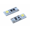 Żarówka VISION W5W (T10) 12V 2x 5050 SMD LED, CANBUS, biała, 2 szt.