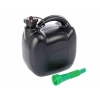 Kanister plastikowy na paliwo, 5L, owalny, czarny