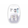 Żarówka VISION W5W (T10) 12V 9x 5050 SMD LED, biała, 2 szt.