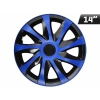 Kołpaki DRACO CS blue - black 14", 4 szt.