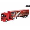 Model 1:43, Truck Mercedes z naczepą, czerwony