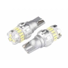 Żarówka VISION W5W (T10) 12/24V 15x 3014 + 3x 3030 SMD LED, nonpolar, CANBUS, biała, 2 szt.