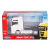 Model 1:64, MAN TGX XXL, ciągnik, biały