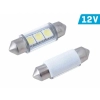 Żarówka VISION Festoon SV8.5 36mm 12V 3x 5050 SMD LED, biała, 2 szt.