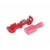 Szybkozłączki rozgałęźne typ-T, czerwone 0.5-1.5 mm kw, 22-18 AWG, 15A max, 5 szt.