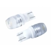 Żarówka VISION W5W (T10) 12V 1x HP LED, wklęsła soczewka, biała, 2 szt.
