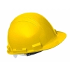 Kask ochronny HDPE, regulowany 53-63 cm, żółty