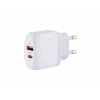 Ładowarka sieciowa 20W USB-C PD + QC3.0