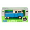 Model 1:34, Volkswagen T1 Double Cabin Pick Up, niebiesko-kremowy (A880VTDCPNK)