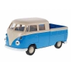 Model 1:34, Volkswagen T1 Double Cabin Pick Up, niebiesko-kremowy (A880VTDCPNK)