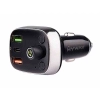 Transmiter FM 12/24V z USB-C PD, QC4.0+, Auto-ID, woltomierzem i HandsFree
