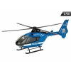 Model 1:43, Helikopter Policja EC-135, niebieski