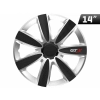 Kołpak GTX carbon black / silver 14``, 1 szt.