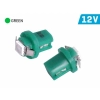 Żarówka VISION T5 BAX B8.5d 12V 1x 5050 SMD LED, zielona, 1 szt.