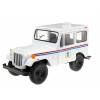 Model 1:26, 1971 Jeep DJ-5B USPS Edition, biały (A11765)