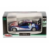 Model 1:43 Maserati GranTurismo MC GT4, niebiesko-biały