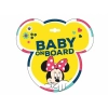 Tabliczka Baby On Board, Minnie