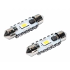 Żarówka VISION Festoon SV8.5 39 mm 12/24V 2x 3570 SMD LED, CANBUS, biała, 2 szt.