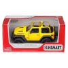 Model 1:34, Kinsmart, 2018 Jeep Wrangler żółty (A749JWZ)