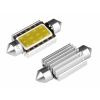 Żarówka VISION Festoon SV8.5 39mm 12V 1x COB LED, CANBUS, biała, 2 szt.
