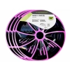 Kołpaki QUAD BICOLOR pink - black 15
