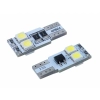Żarówka VISION W5W (T10) 12V 4x 5050 SMD LED, CANBUS, biała, 2 szt.
