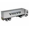 Model 1:32, VOLVO FH, ciągnik srebrny - naczepa srebrna (C32691VOFHS)