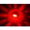 Lampa - flara ostrzegawcza 12 LED + 3 LED, mocowana na magnes i hak, zasilanie 3x AAA, pomarańczowa