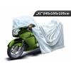 Pokrowiec na motocykl "XL" 245x105x125 cm, 3-warstwy, odblaski