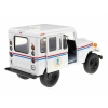 Model 1:26, 1971 Jeep DJ-5B USPS Edition, biały (A11765)