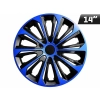 Kołpaki STRONG DUOCOLOR blue - black 14", 4 szt.
