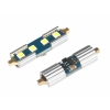 Żarówka VISION Festoon SV8.5 36mm 12/24V 4x 3030 SMD LED, nonpolar, CANBUS, biała, 2 szt.