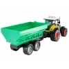 Model Mały Rolnik, Traktor z przyczepą, zielony