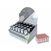 Latarka aluminiowa 9 LED, ekspozytor 24 szt., baterie w zestawie