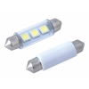 Żarówka VISION Festoon SV8.5 41mm 12V 3x 5050 SMD LED, biała, 1 szt.