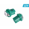 Żarówka VISION T5 BAX B8.5d 12V 1x 5050 SMD LED, zielona, 1 szt.