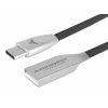 Kabel do ładowania i synchronizacji, 120 cm, USB > USB-C, czarny