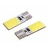 Żarówka VISION W5W (T10) 12V 2x COB LED, CANBUS, biała, 2 szt.