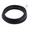Listwa dekoracyjna rantowa, czarny mat, 8 x 6 mm x 20 m