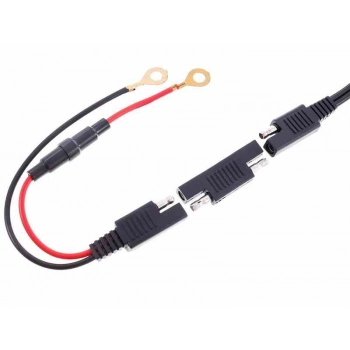 Ładowarka motocyklowa 2x USB 3.4A z woltomierzem