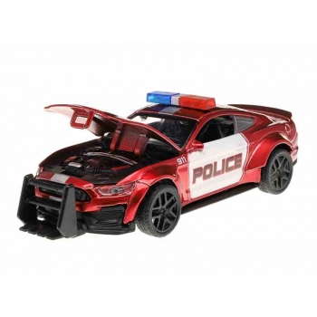 Ford Mustang Police, czerwony  CRASH CAR (A02400PC)