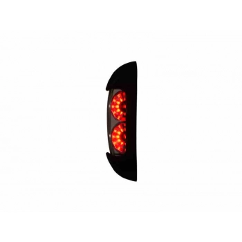 Lampa obrysowa LED, biało-czerwona
