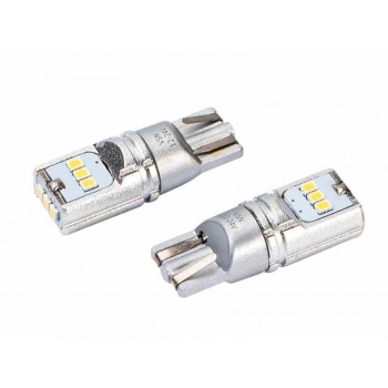 Żarówka VISION W5W (T10) 12/24V 9x 2016 SMD LED, CANBUS, biała, 2 szt.